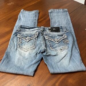 Miss Me Light Blue Boot Cut Jeans